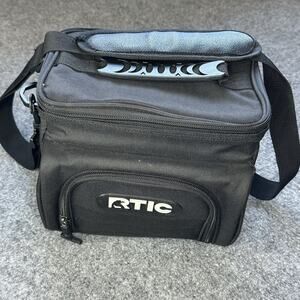 RTIC 8 Can Day Cooler Travel Portable Carry Insulated Ice Cooler Ice Chest Soft